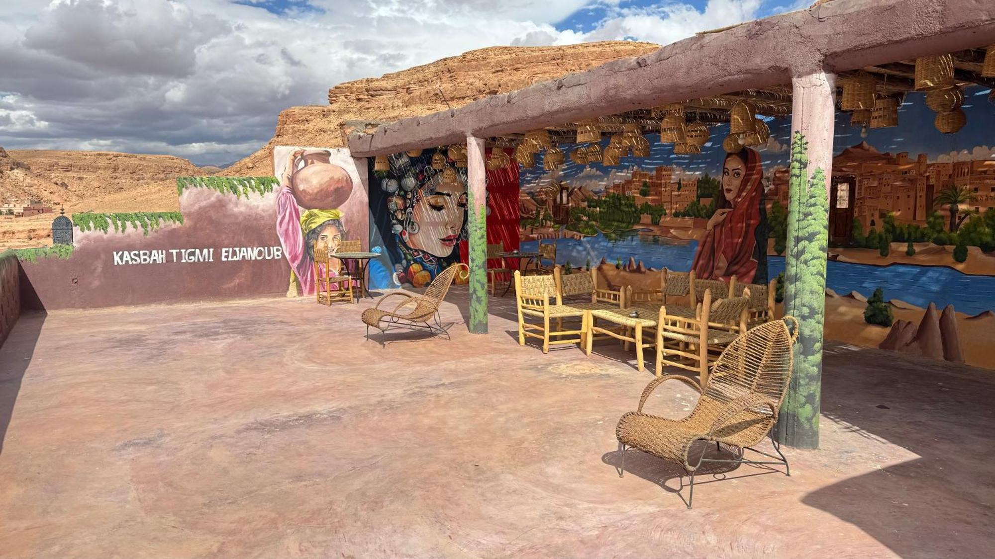 Kasbah Tigmi El Janoub Hotel Ait Benhaddou Exterior photo